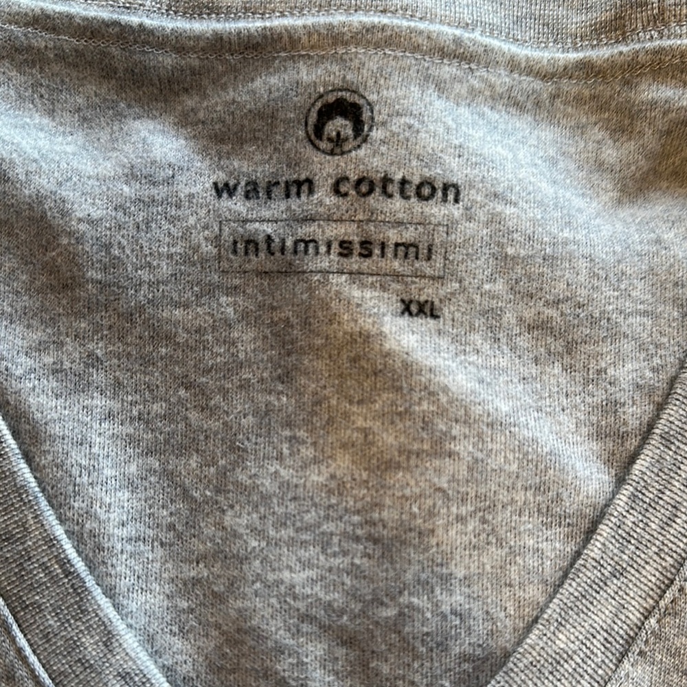 Intimissimi Gray V-Neck t-shirt- New